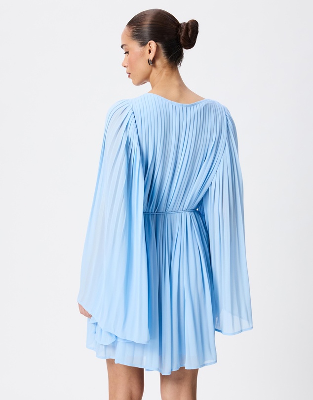 Tussah - Adele Pleated Chiffon Shift Dress