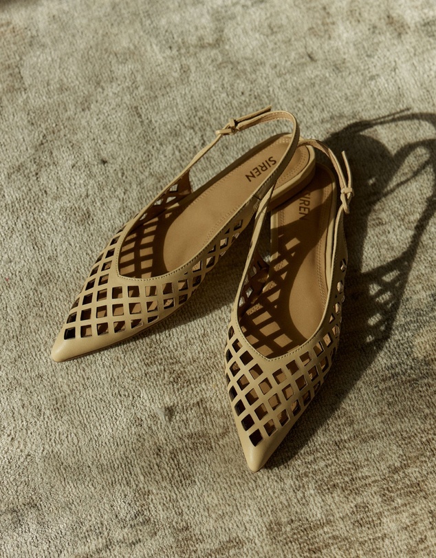 Siren - Lottie Sling Back Flats