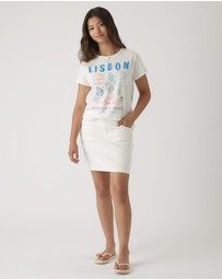 Decjuba Kids - Lisbon Sequin Tee - Teens