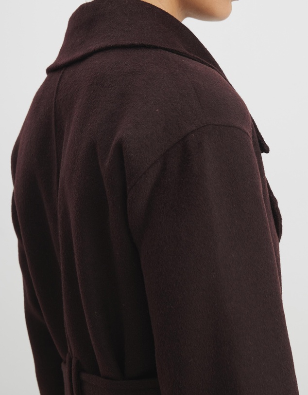 AERE - Opal Double Faced Wool Blend Coat