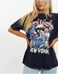 Vintage by The Real Deal - Pre Loved - Vintage MLB Subway Showdown 'Yankees v Mets' Tee