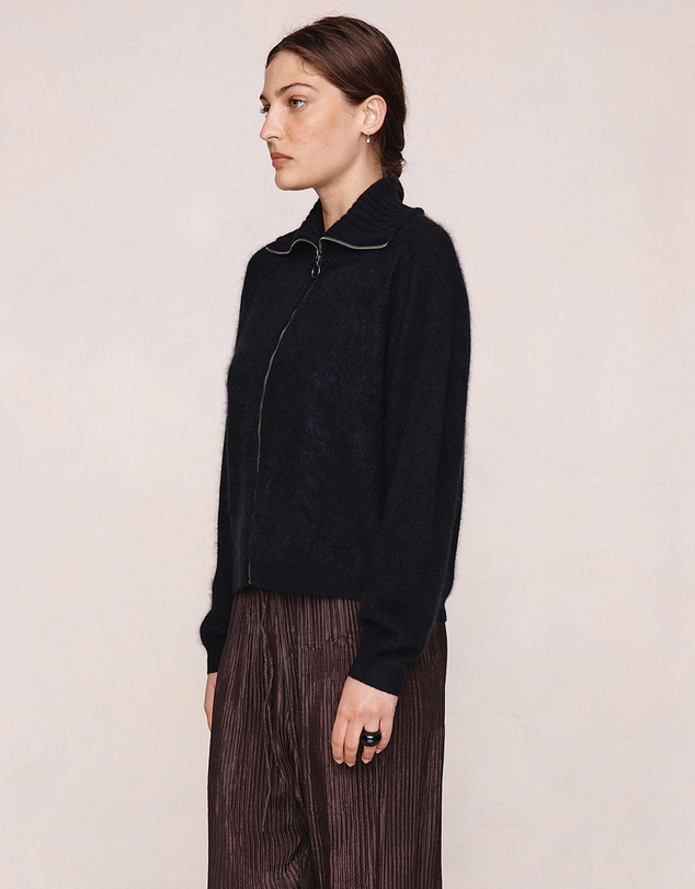 Marle - Oscar Wool-Cashmere Zip Up Cardigan