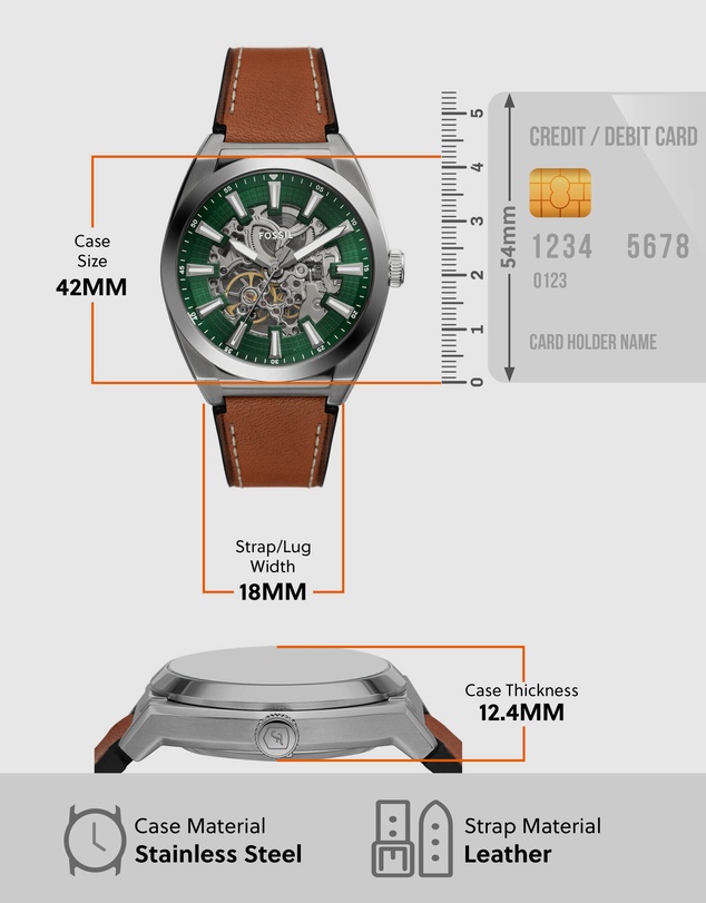 Fossil - Everett Brown Analogue Watch