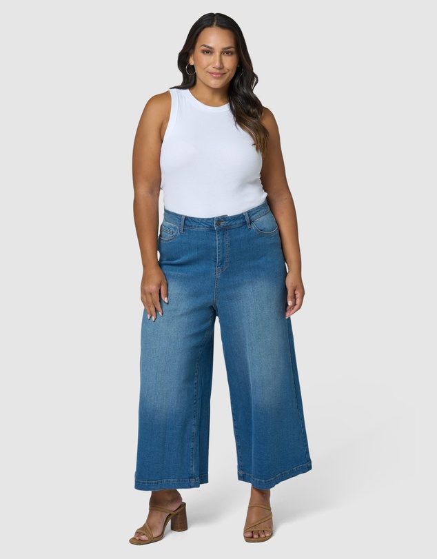 Indigo Tonic - Leigh Denim Culotte