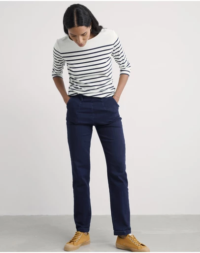 Seasalt - Seasalt Cornwall Navy Waterdance Trousers