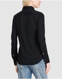 Polo Ralph Lauren - Knit Cotton Oxford Shirt - ICONIC EXCLUSIVE
