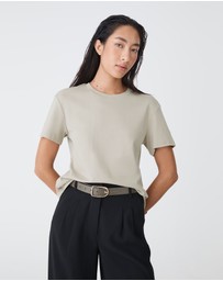 Forcast - May Relaxed Cotton T-shirt