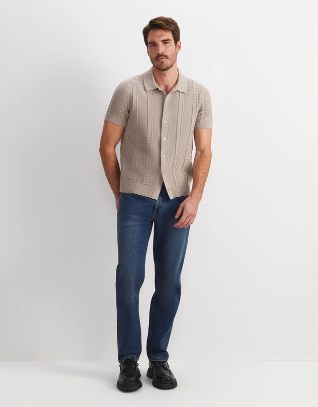 Sportscraft - Cameron Short Sleeve Knit Shirt