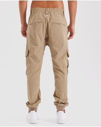 Nena & Pasadena - F150 Slim Nylon Cargo Joggers