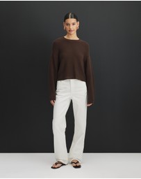 AERE - Aurelia Straight Leg Jeans