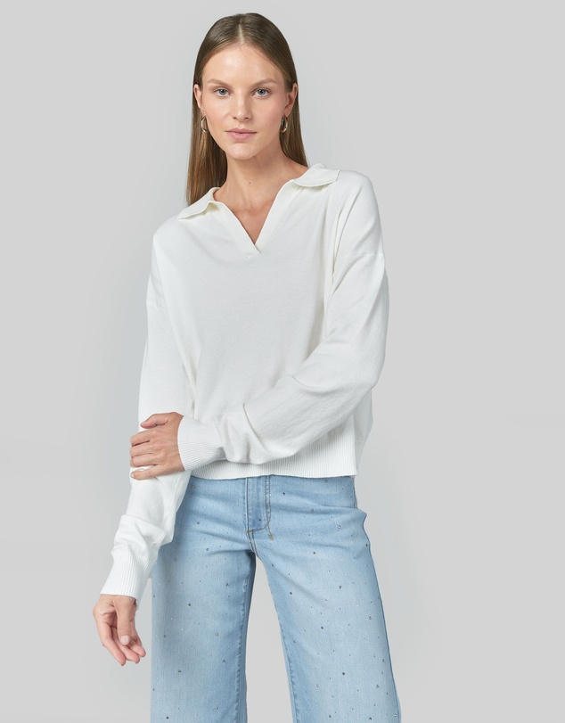 DRICOPER DENIM - Rita Polo Top