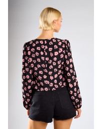 Glamorous - V-neck long sleeves top