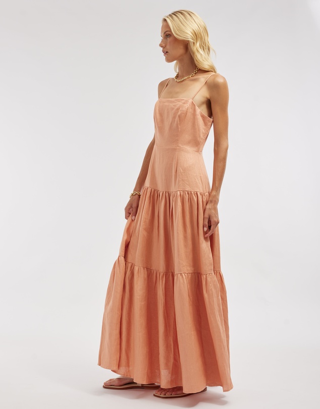 Amelius - Sorrento Linen Maxi Dress