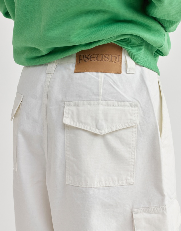 PSEUSHI - Cotton Ripstop Cargo Shorts