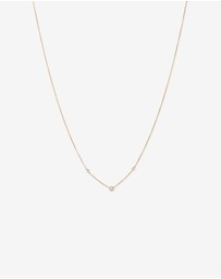 Michael Hill - Necklace with 0.10 Carat TW of Diamonds in 10kt Yellow Gold