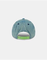 New Era - Green Acid Denim 9FORTY A-Frame New York Yankees