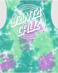 Santa Cruz - Industrial Dot Mono Muscle - Teens