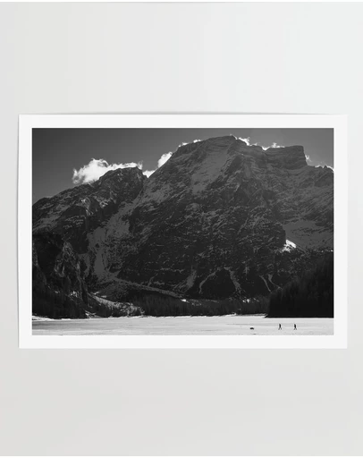 LEGGERA - Italian Sunday Stroll B&W Print