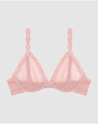 Passionata - Bella Sheer Unlined Demi Bra With Lace