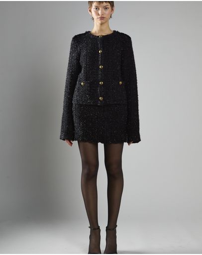 BLACK TINSEL