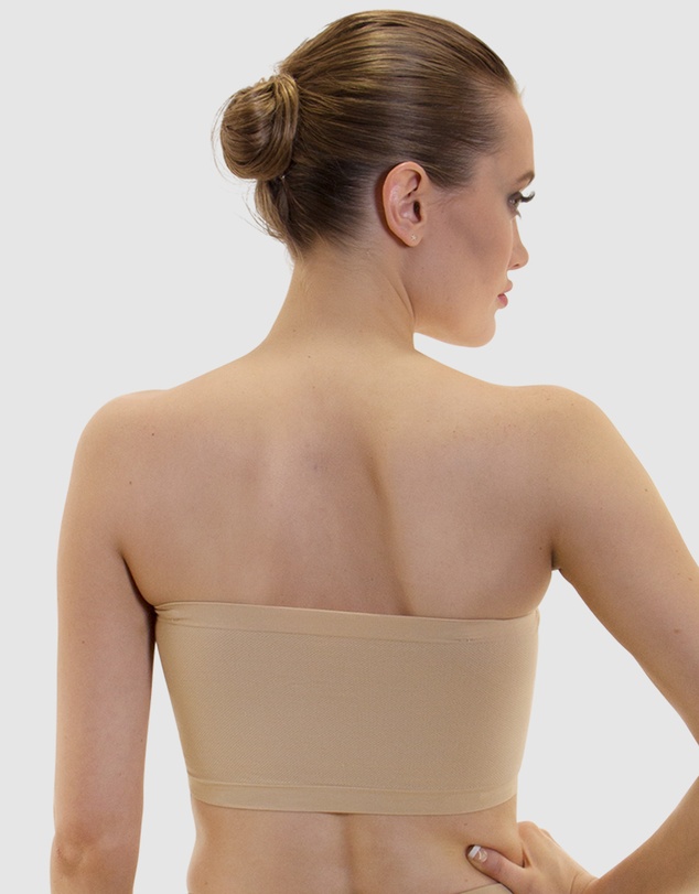 B Free Intimate Apparel - Strapless Bandeau Bra (A-B-C-D-DD) Cup
