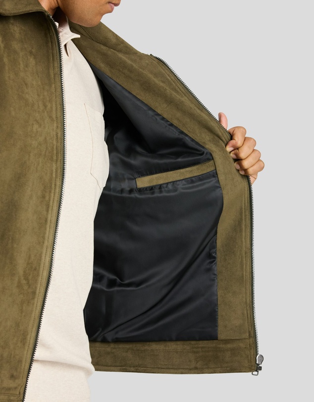 Johnny Bigg - Faux Suede Leather Jacket