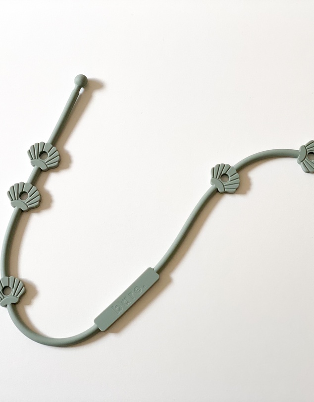 Bare The Label - Shell Silicone Attachment Strap