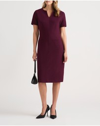 David Lawrence - Bronwyn Felted Wool Dress