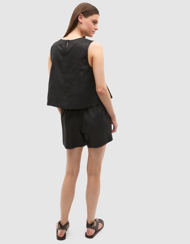 Seed Heritage - Core Linen Shell Top