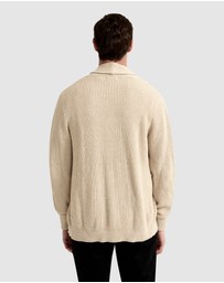 Oxford - Jed Ribbed Cardigan