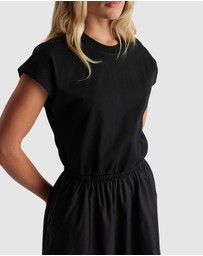 Decjuba - Sadie Spliced Maxi Dress