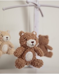 Living Textiles - Musical Mobile Set - Cuddly Bear