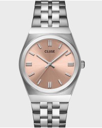 Cluse - Retro 70's Light Salmon/Silver Link