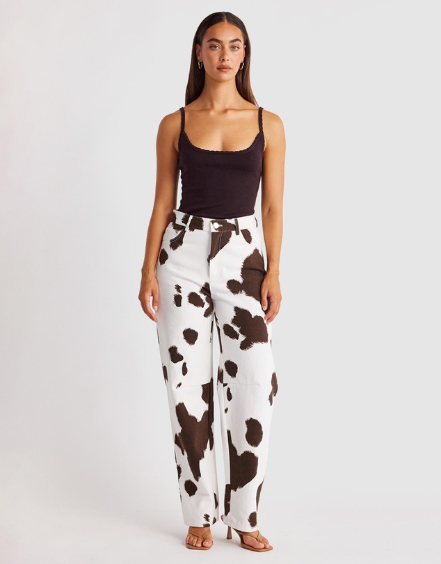 SNDYS - Becks Cowhide Jeans