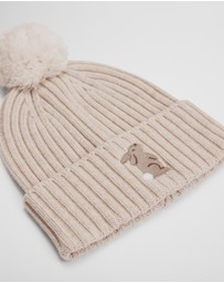 Country Road - Organically Grown Cotton Blend Bunny Beanie