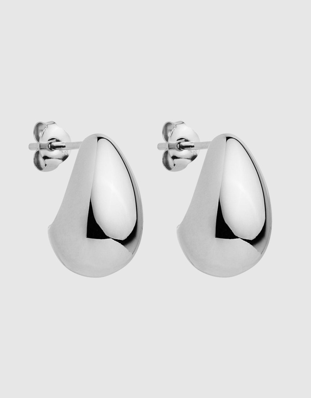 Najo - Baby Umbra Silver Earrings
