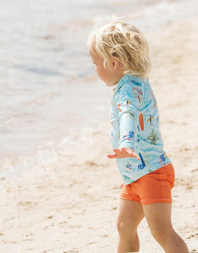 Minihaha - Bodhi LS Rashie Trunk Set - Kids