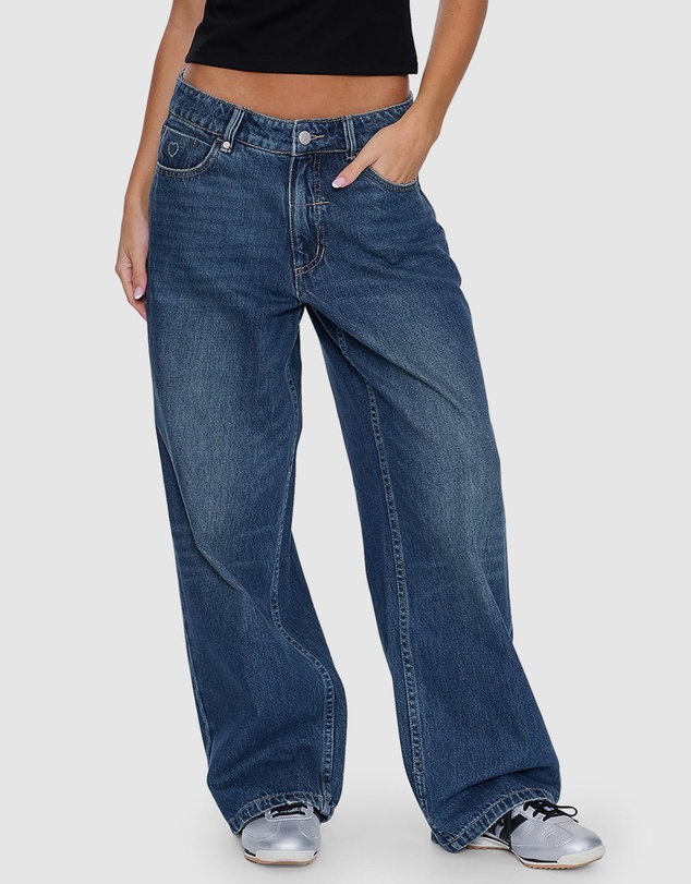 Thrills - Billie Low Rise Baggy Jeans
