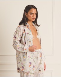 Aqua Blu Australia - Moonflower Odilia Beach Shirt