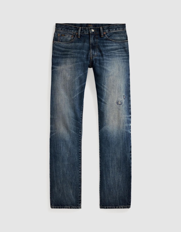 Polo Ralph Lauren - Hampton Straight Distressed Jeans