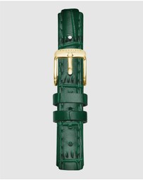 Rosefield - The Octagon XS Green Croco Leather Watch