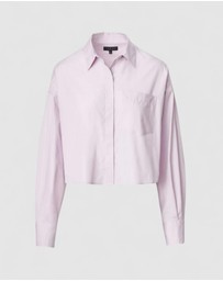 rag & bone - Marin Cropped Shirt