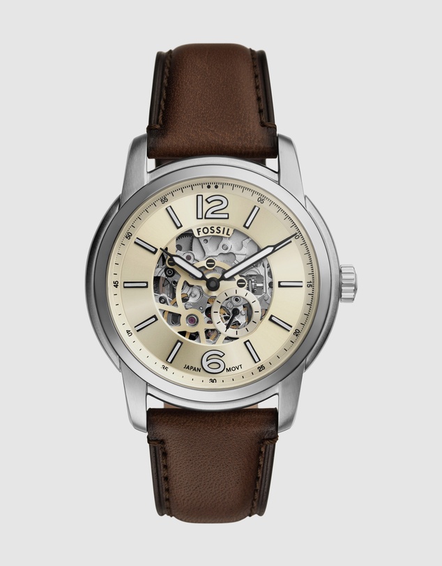 Fossil - Fossil Heritage Brown Analogue Watch