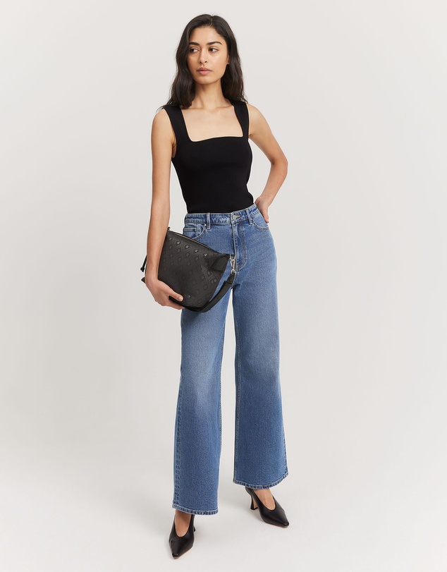 Country Road - Australian Cotton Blend Super High Wide Leg Jean