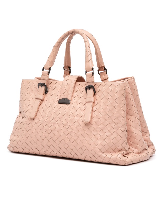 Pre-Loved by Azura Reborn - Pre-Loved Small Nappa Intrecciato Roma Satchel