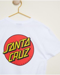 Santa Cruz - Classic Dot Chest Tee - Teens