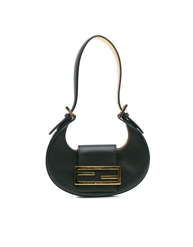 Pre-Loved by Azura Reborn - Pre-Loved Mini Leather Cookie Hobo
