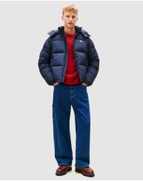 Tommy Jeans - Hooded Flag Puffer