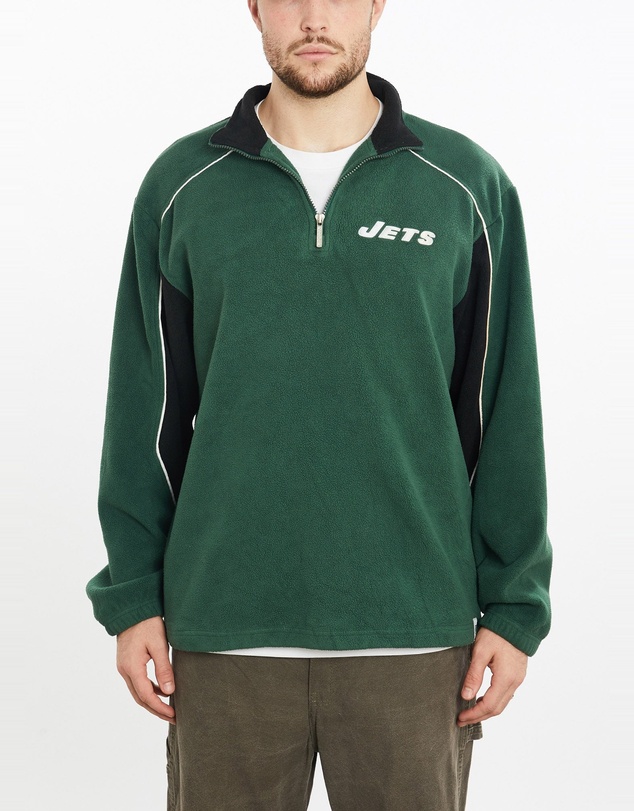Vintage by The Real Deal - Pre Loved - Vintage NFL New York Jets Fleece Sweatshirt