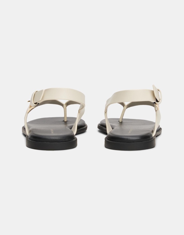 Tommy Hilfiger - Leather Color-Blocked Square Toe Sandals - Women's